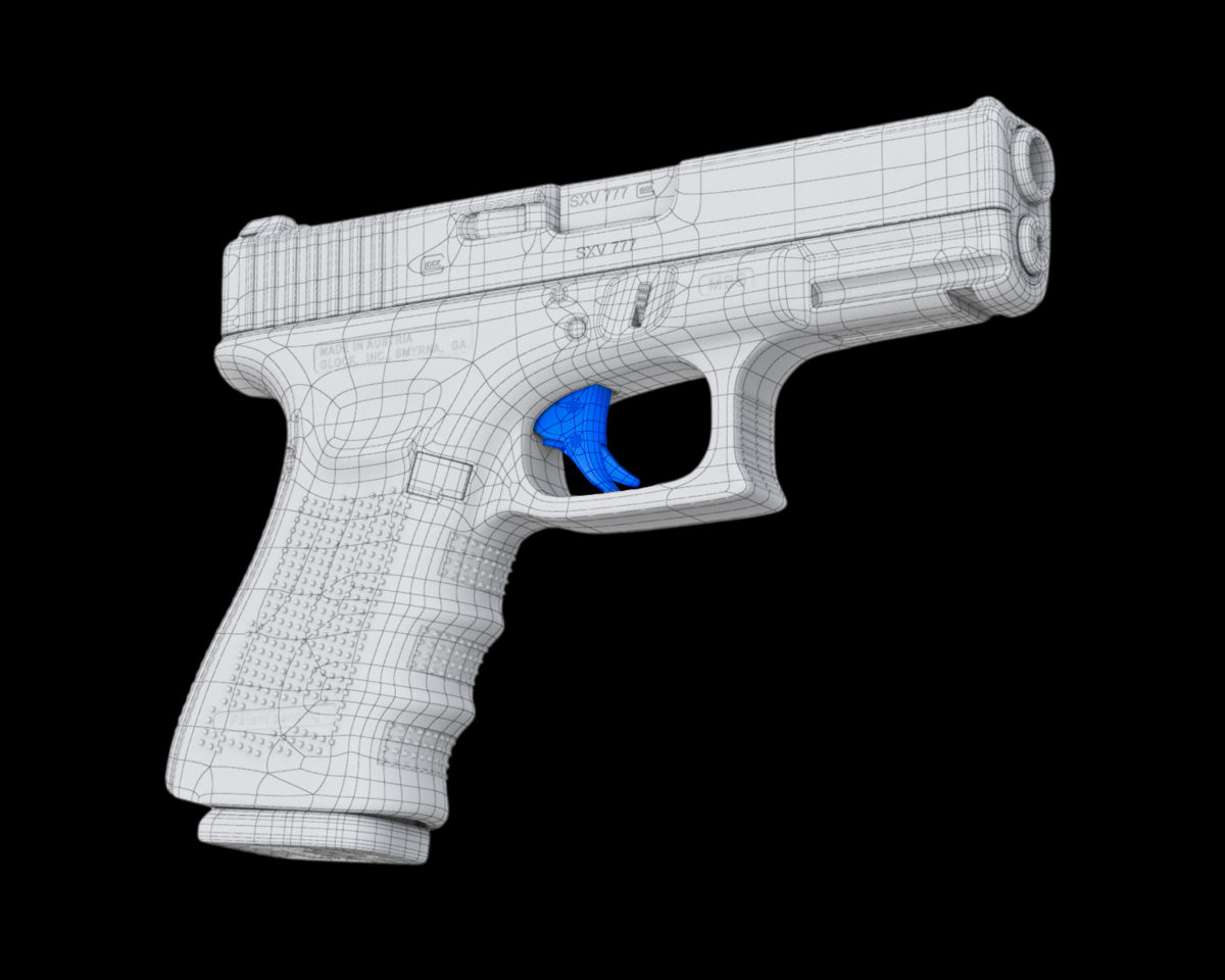 Glock 19 Cad Trigger
